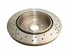 DBA 02-07 Subaru WRX STi 10 Stud Hole Rear Drilled & Slotted Street Series Rotor