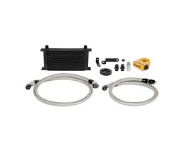 Mishimoto 08-14 Subaru WRX Thermostatic Oil Cooler Kit - Black for Subaru Impreza GE