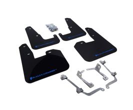 Rally Armor 08-11 Subaru STI (Hatch Only) / 11-14 WRX (Hatch Only) Black UR Mud Flap w/ Blue Logo for Subaru Impreza GE