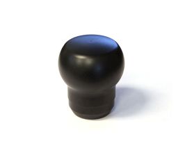 Torque Solution Fat Head Delrin Shift Knob (Black): Universal 12x1.25 for Subaru Impreza GE