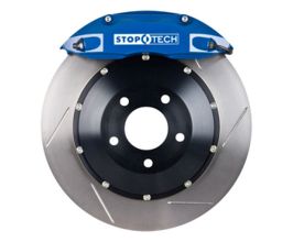StopTech StopTech 02-07 WRX / 02-09 Impreza 2.5RS/2.5i BBK Front ST-40 Blue Caliper 332X32mm Slotted Rotor for Subaru Impreza GE