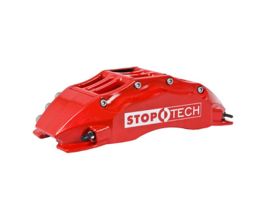 StopTech StopTech 05-12 WRX STi Front BBK Red ST-60 Calipers 355x32 Zinc Slotted Rotors for Subaru Impreza GE