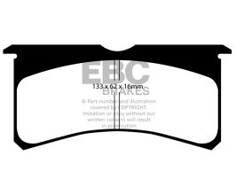 EBC Wilwood Superlite 4 Piston Caliper Orangestuff Brake Pads for Subaru Impreza GE