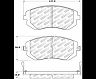 StopTech StopTech Street Select Brake Pads - Front/Rear for Subaru Impreza WRX/2.5i/Outback Sport/2.5 GT