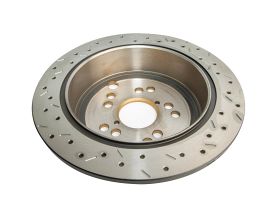 DBA 12+ Subaru/Scion BRZ/FR-S (AU Spec) 10 Lug Slot Rear Drilled & Slotted 4000 Series Rotor for Subaru Impreza GE