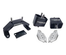 Torque Solution Solid Billet Engine/Transmission Mounts w/Mount Plates - 02-14 Subaru WRX for Subaru Impreza GJ