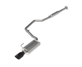 aFe Power POWER Takeda 12-16 Subaru Impreza 2.0L 2.5in 304SS CB Exhaust w/ Black Tips for Subaru Impreza GJ