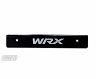TurboXS 08-14 Subaru WRX/STi Billet Aluminum License Plate Delete Black Machined WRX Logo