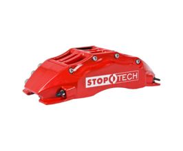 StopTech StopTech 05-12 WRX STi Front BBK Red ST-60 Calipers 355x32 Zinc Slotted Rotors for Subaru Impreza GJ