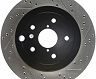 StopTech StopTech 08+ Subaru STI (Will Not Fit 05-07) Slotted & Drilled Sport Brake Rotor