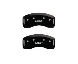 MGP Caliper Covers 4 Caliper Covers Engraved Front & Rear Black Finish Silver Char 2019 Subaru Crosstrek for Subaru Impreza GK