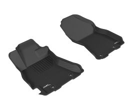 3D Mats 2015-2019 Subaru Legacy/Outback Kagu 1st Row Floormat - Black for Subaru Legacy BH