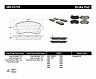 StopTech StopTech Performance 02-03 WRX Front Brake Pads for Subaru Legacy