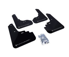 Rally Armor 05-09 Subaru Legacy GT / Outback Black UR Mud Flap w/ Silver Logo for Subaru Legacy BM