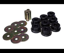 Energy Suspension 05-09 Subaru Legacy Rear Subframe Bushing Set - Black for Subaru Legacy BM