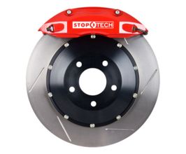 StopTech StopTech 02-07 WRX / 02-09 Impreza 2.5RS/2.5i Front Big Brake Kit 332X32MM with Red Calipers Slotted for Subaru Legacy BN