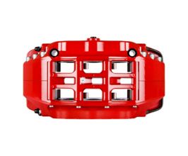 StopTech StopTech Big Brake Kit 02-07 Subaru WRX Front 355x32mm Red ST-60 Calipers Slotted Rotor Kit for Subaru Legacy BN