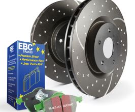 EBC S10 Kits Greenstuff Pads and GD Rotors for Subaru Legacy BN