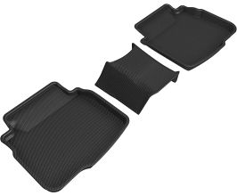 3D Mats 3D Maxpider Custom Fit Kagu Floor Mat For 20-22 Subaru Legacy / Outback - 2nd Row (Black) for Subaru Legacy BW