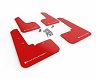Rally Armor 20-22 Subaru Outback Red UR Mud Flap w/ White Logo for Subaru Outback Limited/Base/Touring/Premium
