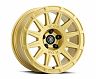 ICON Ricochet 17x8 5x4.5 38mm Offset 6in BS - Gloss Gold Wheel