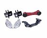 Torque Solution Engine/Trans Red Pitch Mount Kit w/ Mount Plates 02-14 Subaru WRX / 2004+ Subaru STi