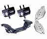 Torque Solution Engine/Transmission Mount Kit w/ OEM Mount Plates: 02-14 Subaru WRX / 04+ STI