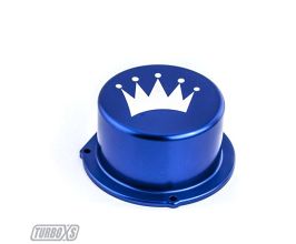 TurboXS 15-16 Subaru WRX Billet Aluminum Vacuum Pump Cover - Blue for Subaru WRX VA