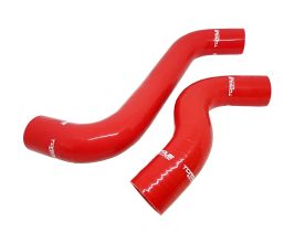 Torque Solution 2015+ Subaru WRX / 2014+ Forester XT Silicone Radiator Hose Kit - Red for Subaru WRX VA