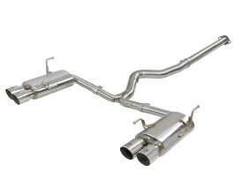 aFe Power Takeda 3in SS Exhaust Cat-Back 15-16 Subaru WRX/STI 2.0L/2.5L Polished Tips for Subaru WRX VA