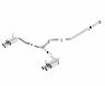 Borla 15-16 Subaru WRX / STI 2.5L S-Type Cat-Back Exhaust Quad Rd RL Tips for Subaru WRX / WRX STI Limited/Base/Premium/Launch Edition/Series.HyperBlue