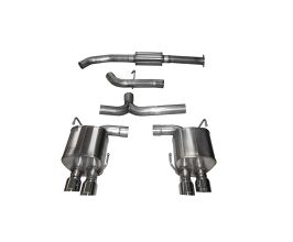 CORSA Performance 2015 Subaru WRX Cat Back Exhaust, Polished Quad 3.5in Tips *Sport* for Subaru WRX VA