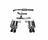 CORSA Performance 2015 Subaru WRX Cat Back Exhaust, Black Quad 3.5in Tips *Sport* for Subaru WRX / WRX STI Limited/Base/Premium/Launch Edition/Series.HyperBlue