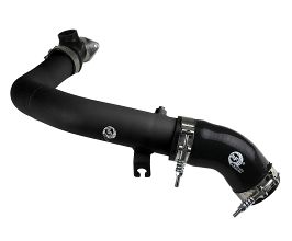 aFe Power BladeRunner 2.5in Aluminium Hot Side Charge Pipe 15-20 Subaru WRX 2.0T - Black for Subaru WRX VA