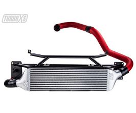 TurboXS FMIC for 15-16 Subaru WRX - Wrinkle Red Pipes for Subaru WRX VA