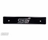 TurboXS 15-17 Subaru WRX/STi Billet Aluminum License Plate Delete Black Machined STi Logo for Subaru WRX / WRX STI