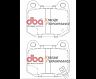 DBA 03-06 EVO / 04-09 STi / 03-07 350Z Track Edition/G35 w/ Brembo XP650 Rear Brake Pads