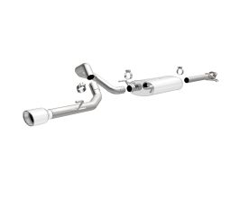 MagnaFlow 12-14 Toyota 4Runner V6 4.0L Single Straight P/S Rear Exit SS Cat Back Performance Exhaust for Toyota 4Runner N280