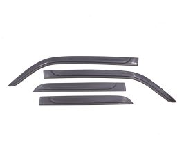 AVS 10-18 Toyota 4Runner Ventvisor Low Profile Deflectors 4pc - Smoke for Toyota 4Runner N280