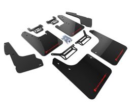 Rally Armor 12-20 Toyota 4Runner Black UR Mud Flap w/ Red Logo for Toyota 4Runner N280