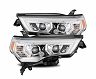 AlphaRex 14-20 Toyota 4Runner PRO-Series Projector Headlights Plank Style Chrm w/Sequential Signal