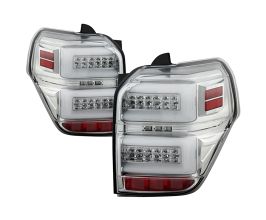 Spyder Toyota 4Runner 10-14 LED Tail Lights - Sequential Turn Signal - Chrome ALT-YD-T4R10-SEQ-C for Toyota 4Runner N280