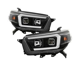 Spyder Signature Toyota 4Runner 10-13 Projector Headlights - Black (PRO-YD-T4R10SI-BK) for Toyota 4Runner N280