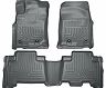 Husky Liners 2013 Toyota 4Runner WeatherBeater Grey Front & 2nd Seat Floor Liners