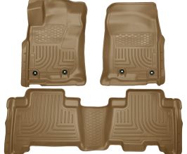 Husky Liners 2013 Toyota 4Runner WeatherBeater Tan Front & 2nd Seat Floor Liners for Toyota 4Runner N280