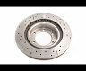 DBA 09/02+ Toyota Landcruiser 17in Wheel Front Drilled & Slotted Street Series Rotor
