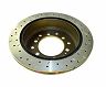 DBA 10+ Toyota 4Runner/FJ Cruiser Rear Drilled and Slotted 4000 Series Rotor for Toyota 4Runner