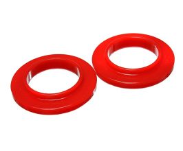 Energy Suspension Coil Spring Isolator Set - Red for Toyota 4Runner N280