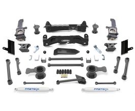 Fabtech 10-15 Toyota 4Runner 4WD 6in Basic Sys w/Perf Shks for Toyota 4Runner N280