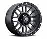 ICON Alpha 17x8.5 6x5.5 0mm Offset 4.75in BS 106.1mm Bore Gun Metal Wheel for Toyota 4Runner